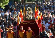Con procesión presidida por Mons. Oscar García culmina Festividad de San Sebastián este 20 de marzo