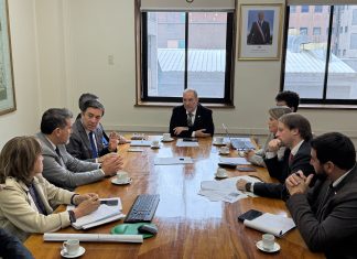 Refuerzan gestiones para avanzar en obras estratégicas para Los Andes